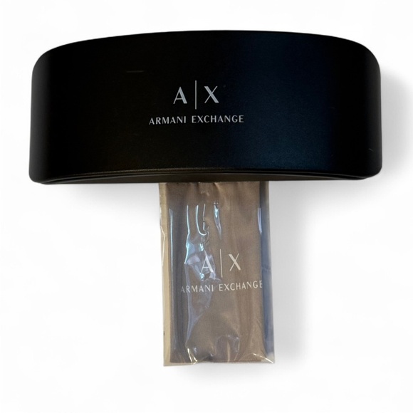 Armani Exchange black eyeglass/sunglass hard case - Picture 1 of 3